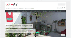 Desktop Screenshot of abhostel.com